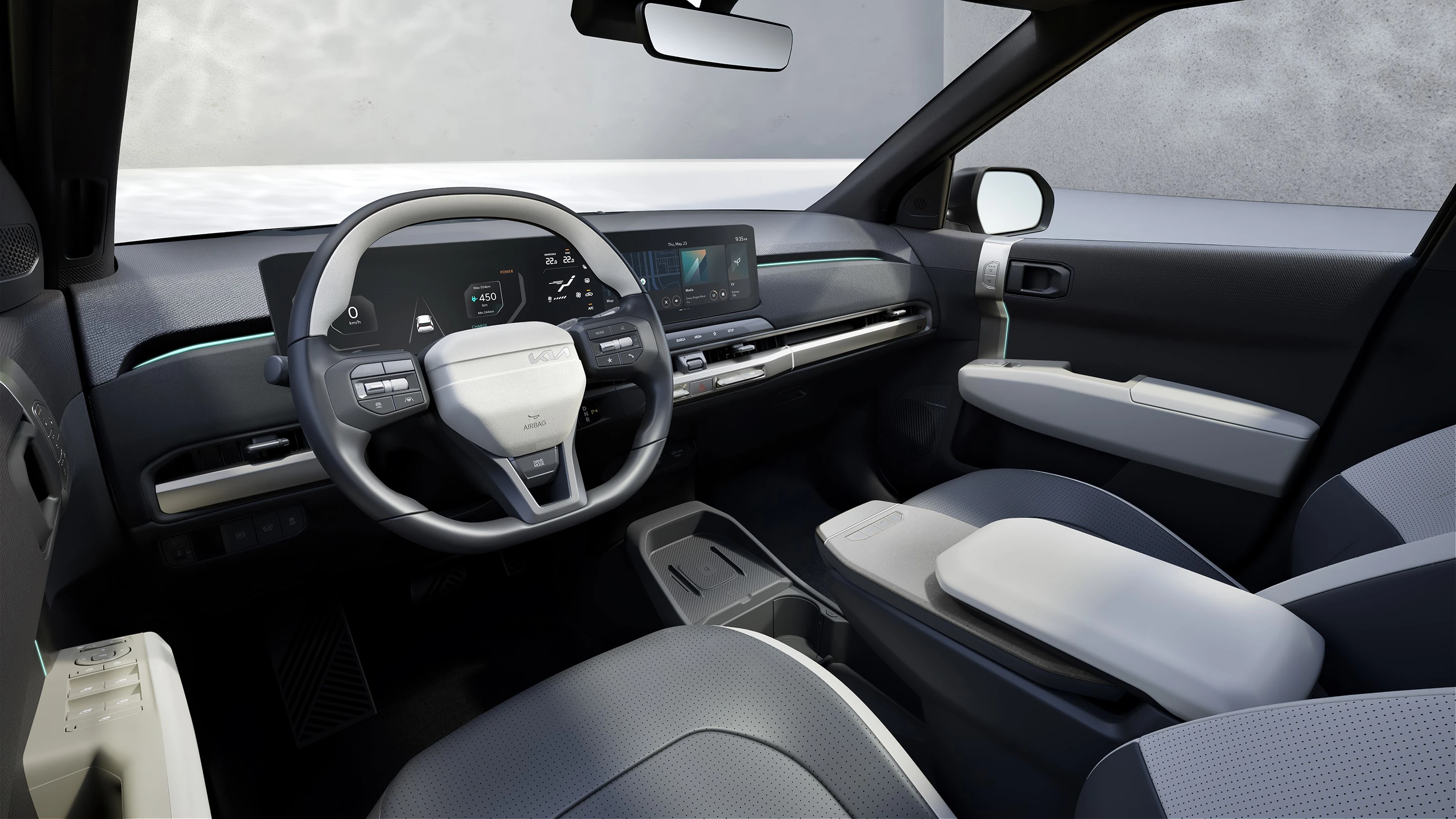Kia EV3 Long Range interior view