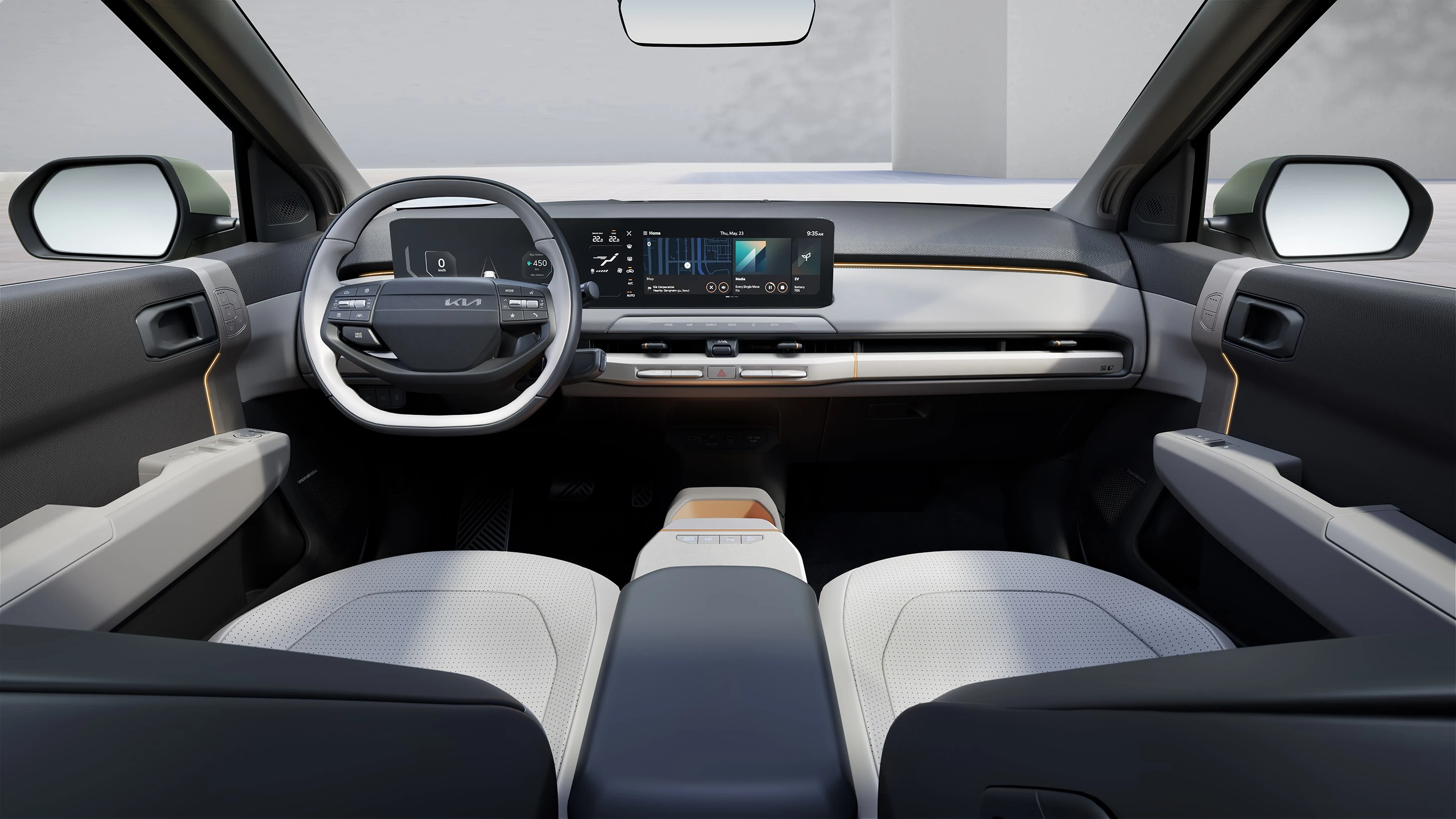 Kia EV3 Long Range interior view