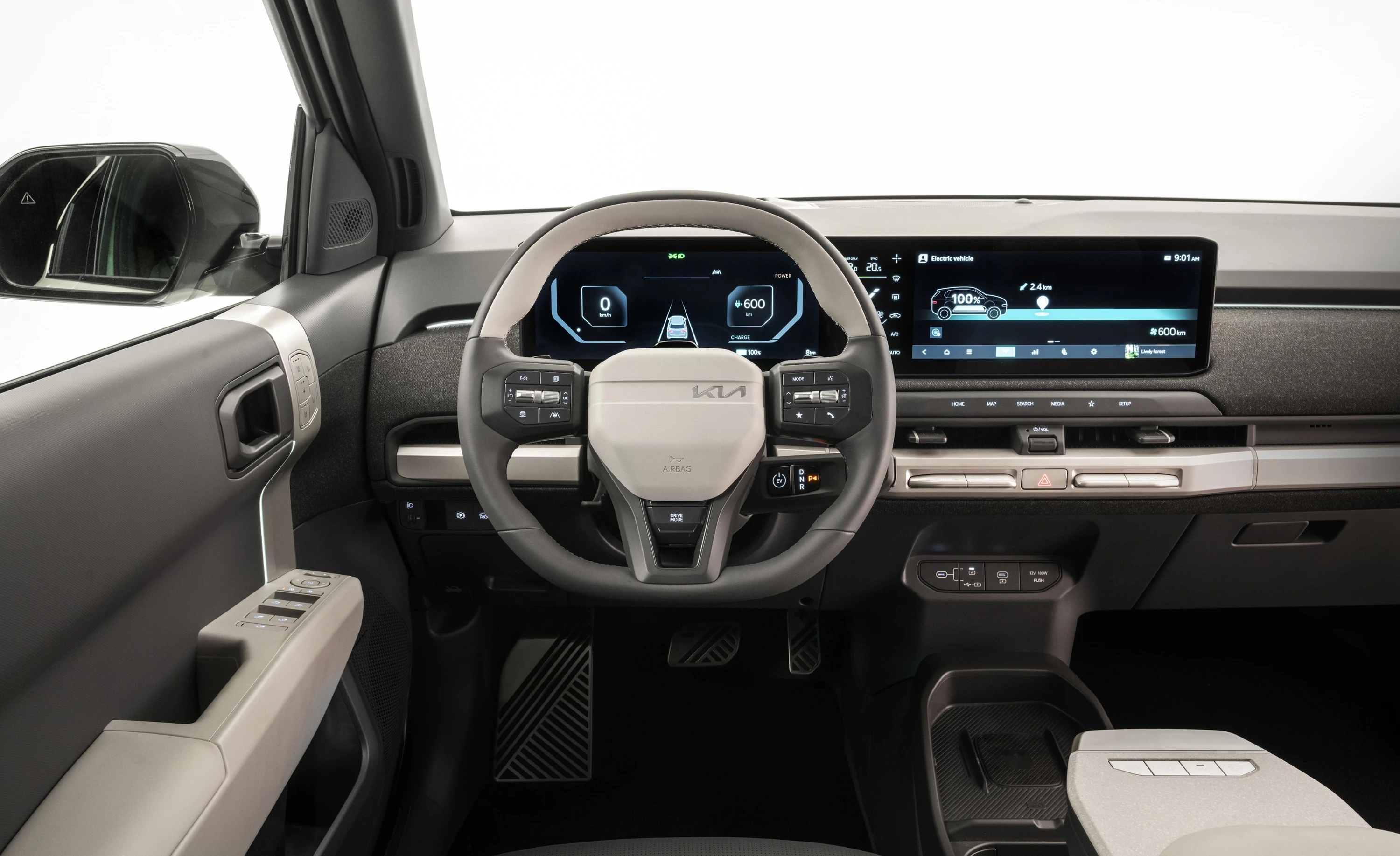 Kia EV3 Long Range screens view