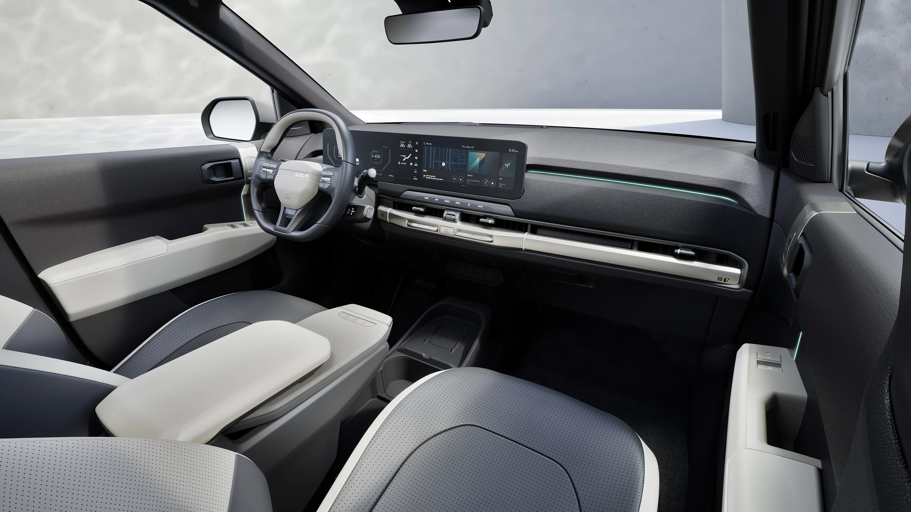 Kia EV3 Long Range interior view