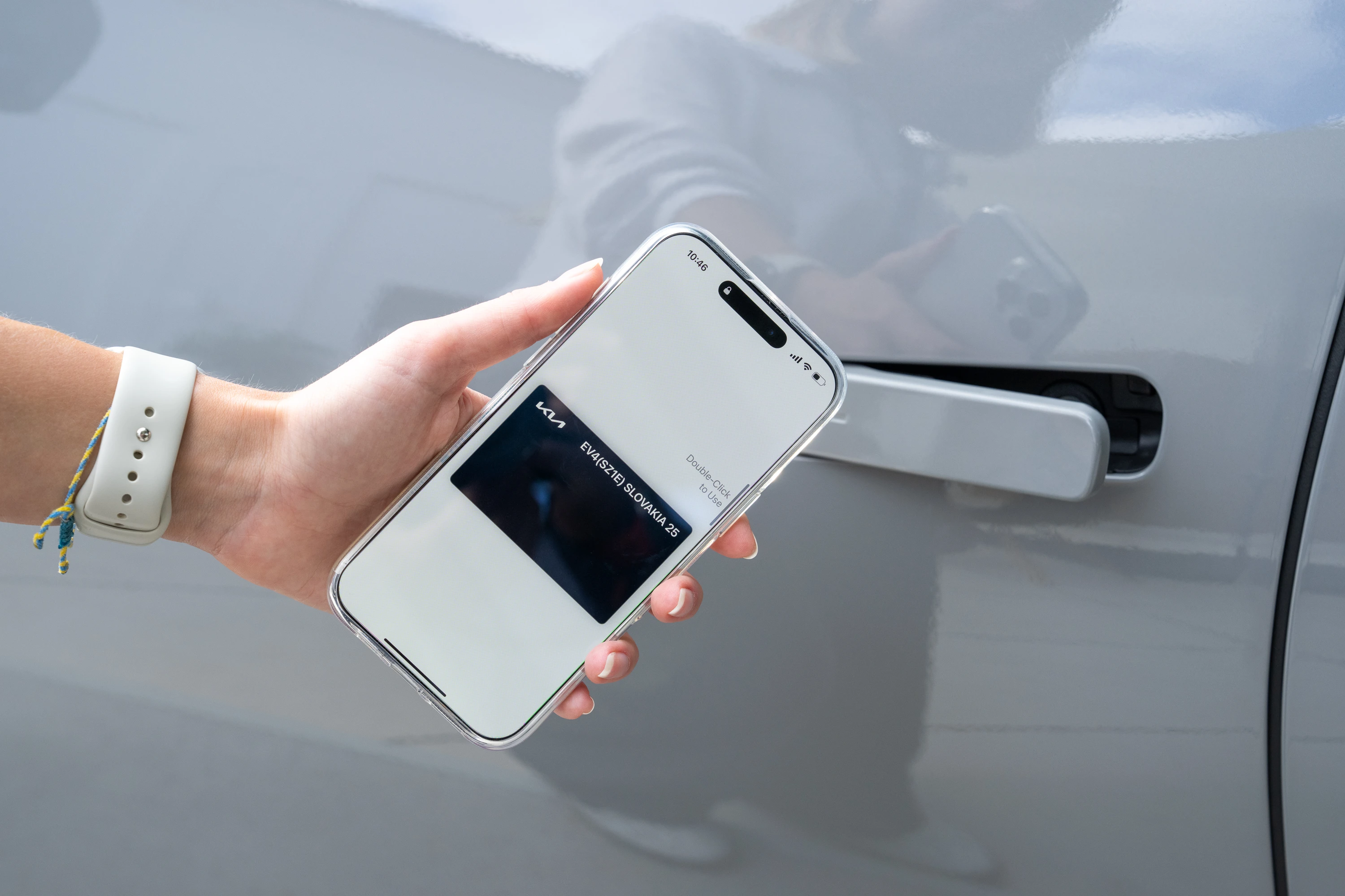 Kia EV4 Fastback Standard Range app view