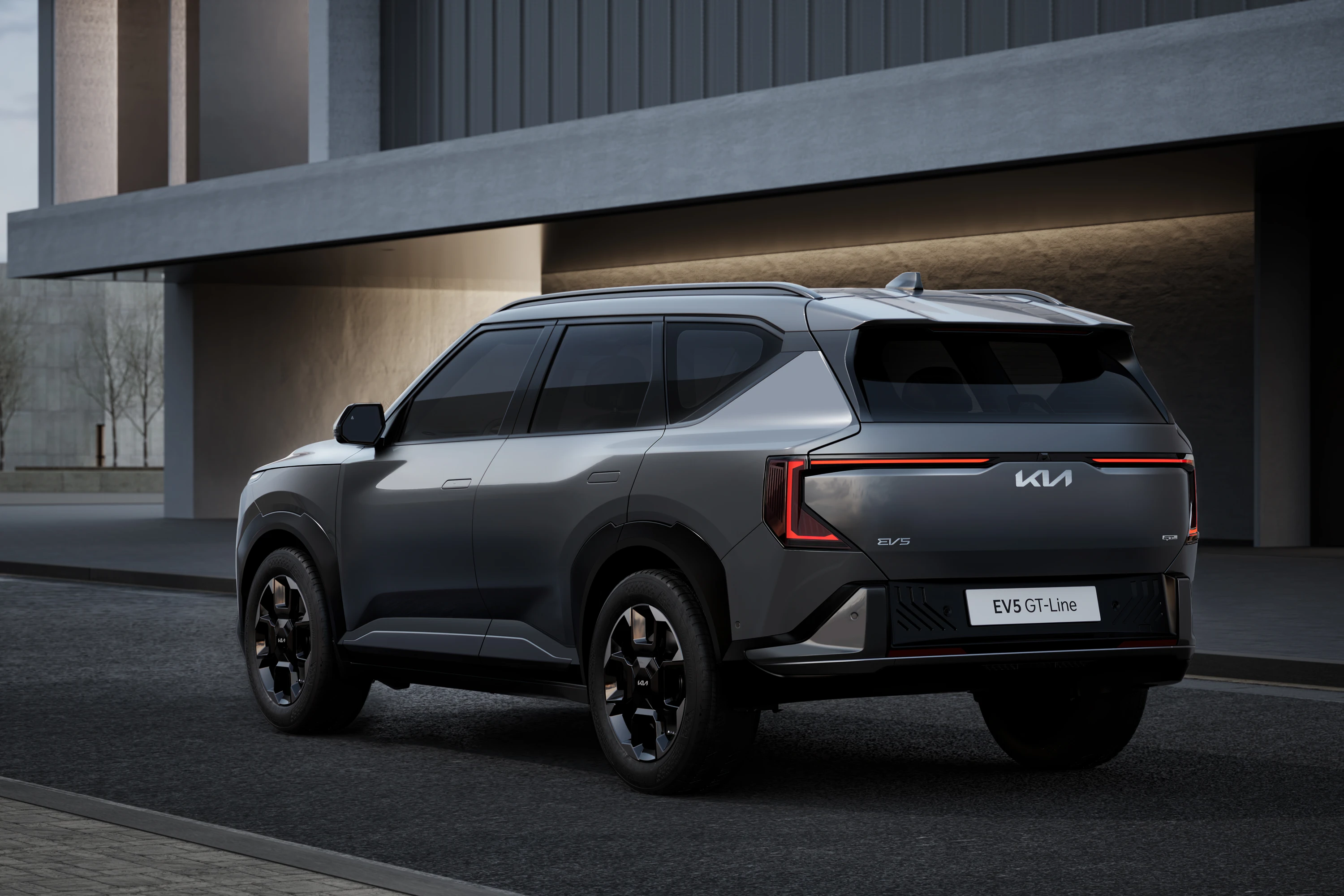 Kia EV5 Long Range exterior view