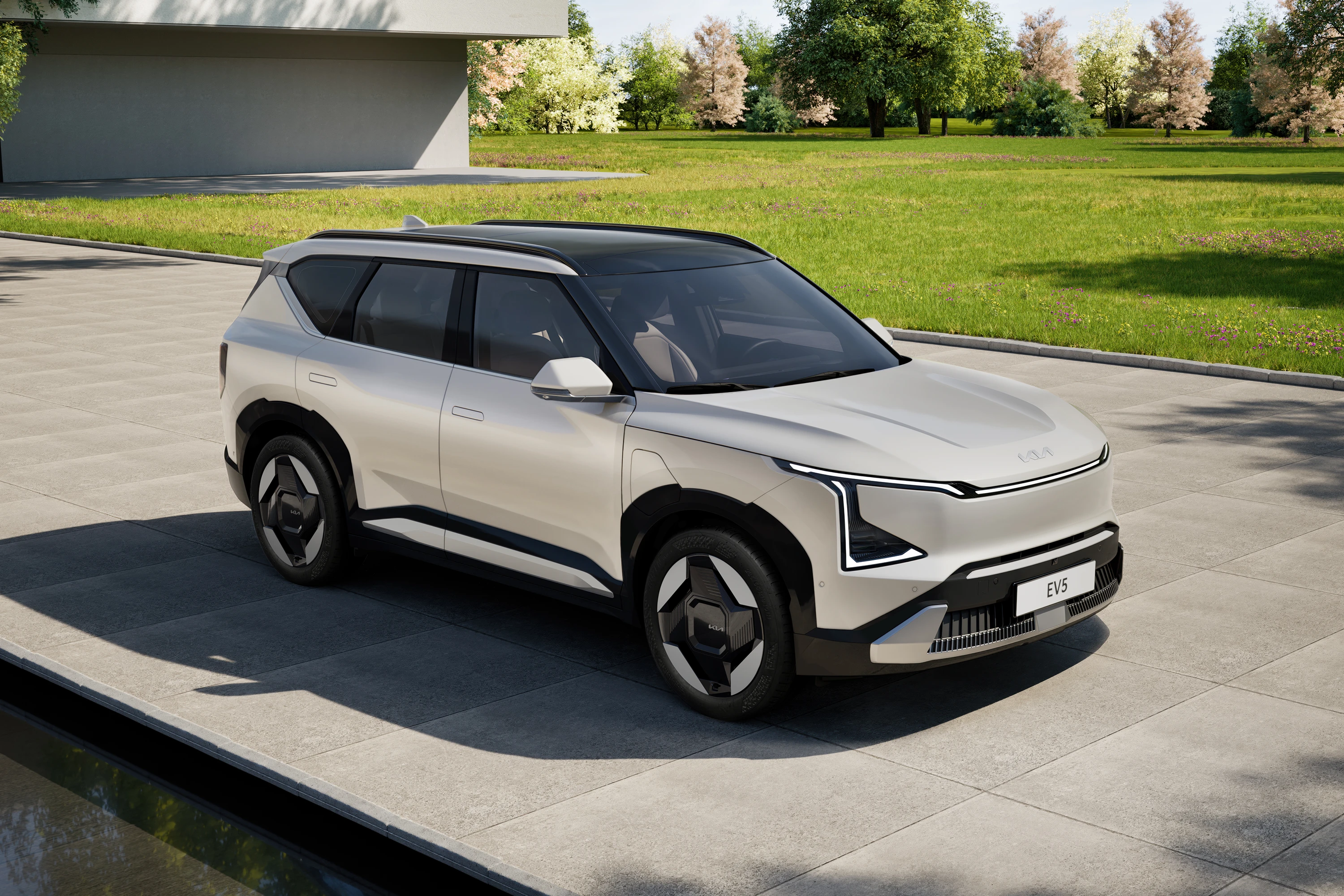 Kia EV5 Long Range exterior view