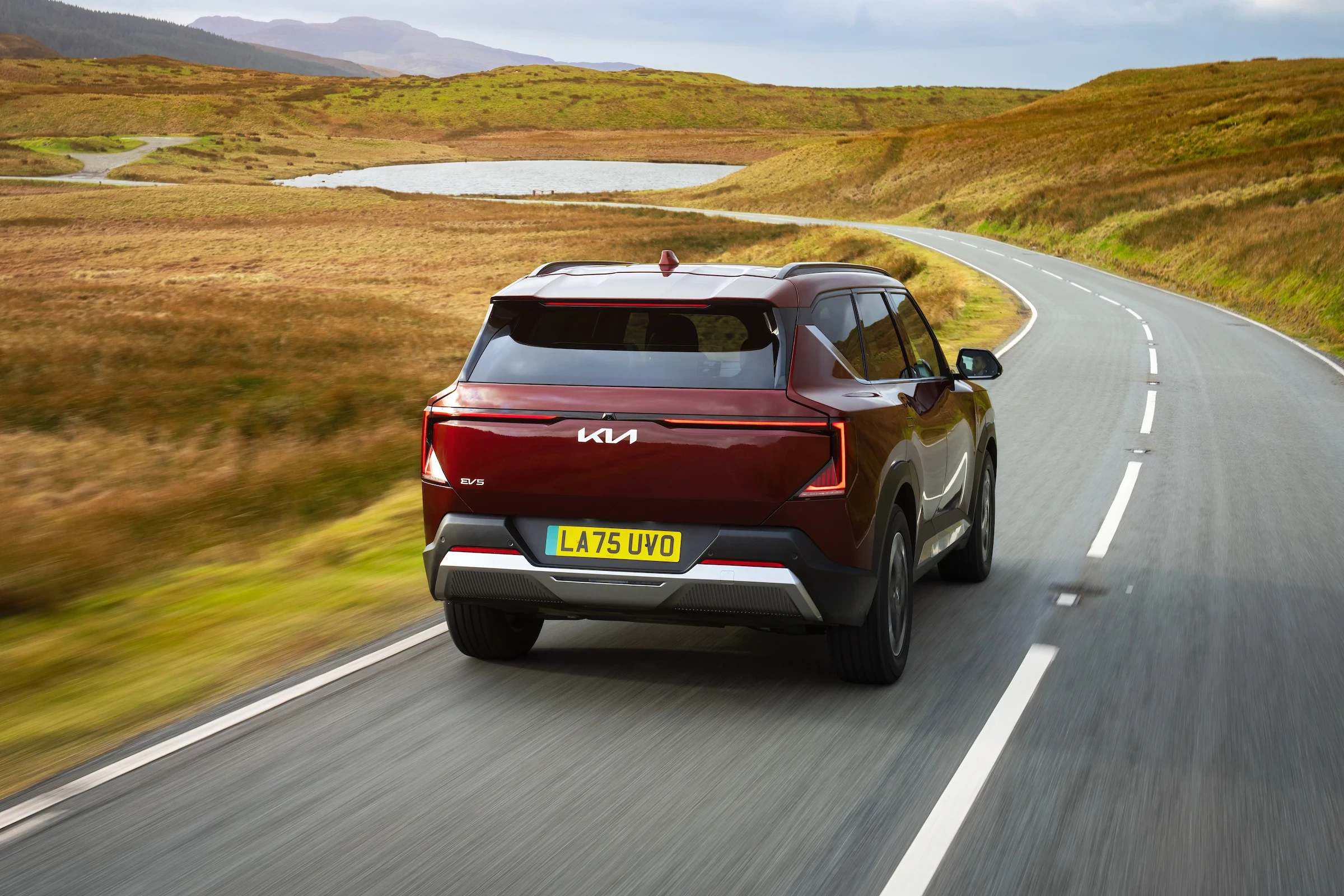 Kia EV5 Long Range AWD exterior view