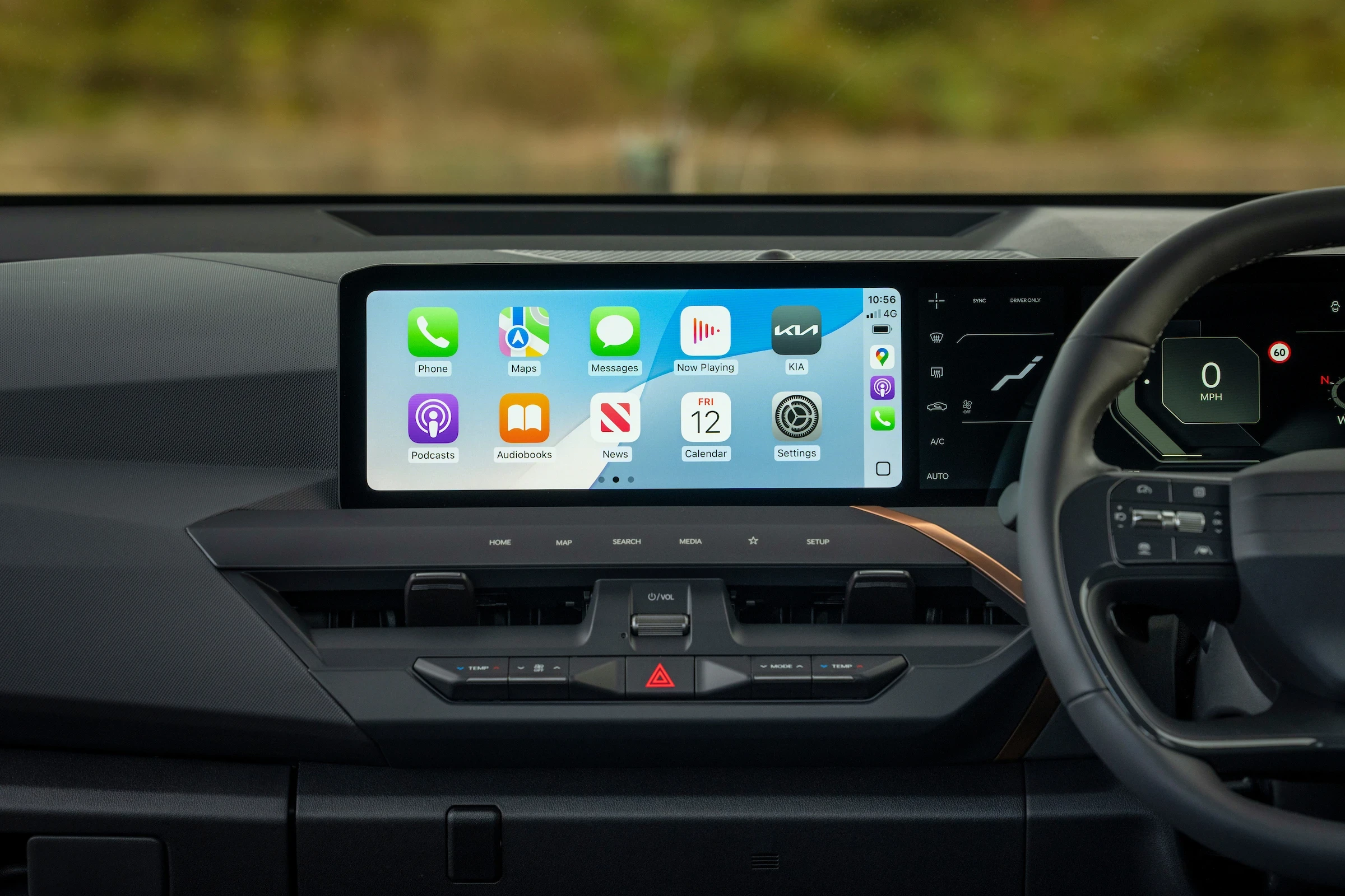 Kia EV5 Standard Range screens view