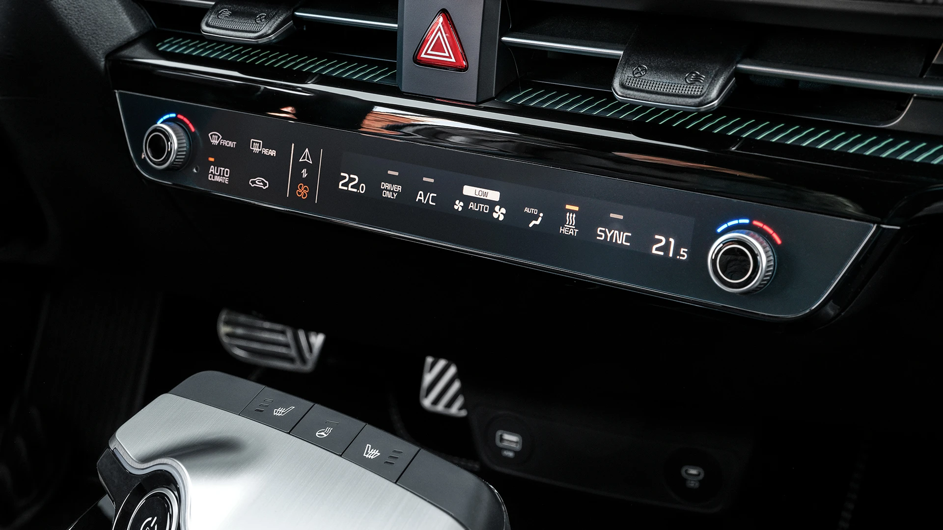 Kia EV6 GT climatecontrol view