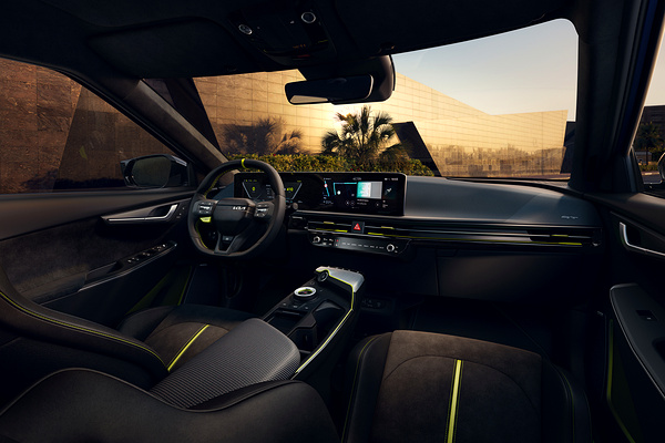 Kia EV6 GT interior view