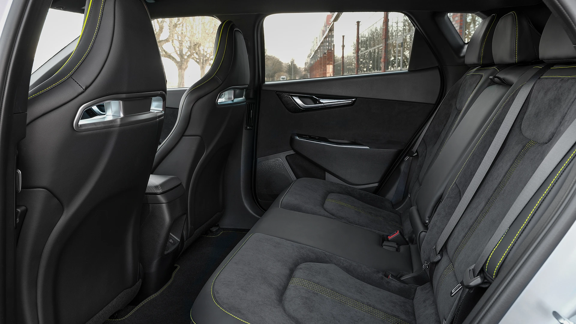 Kia EV6 GT secondrowseats view