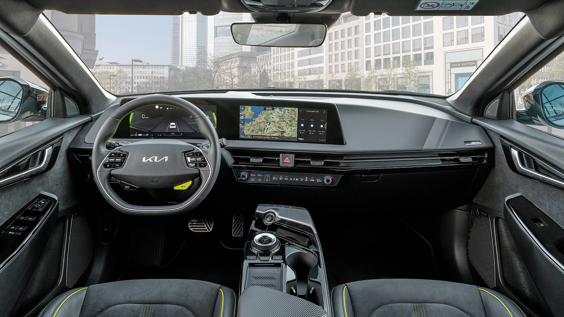 Kia EV6 GT (GEN1) interior view