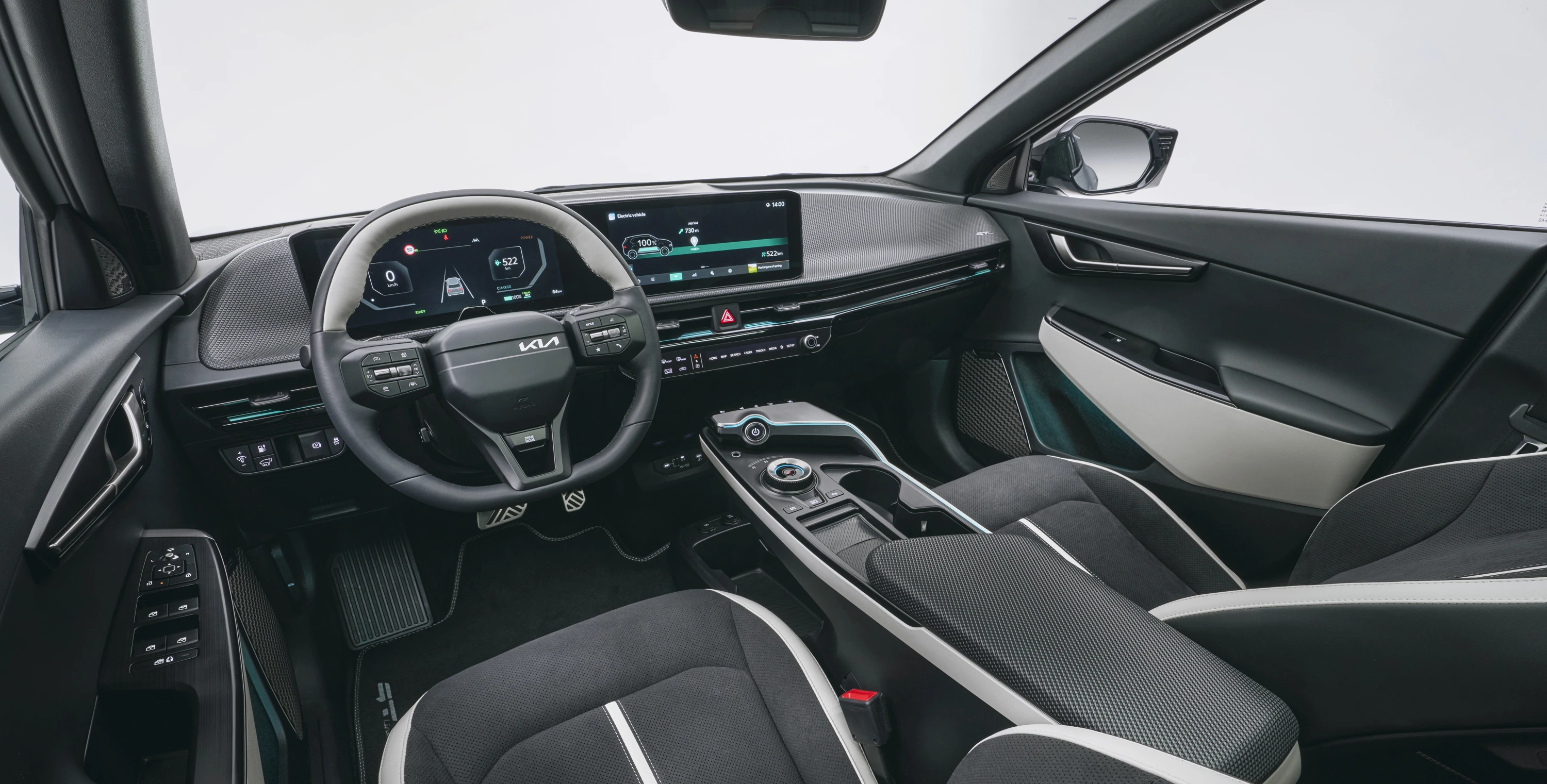 Kia EV6 Long Range AWD interior view
