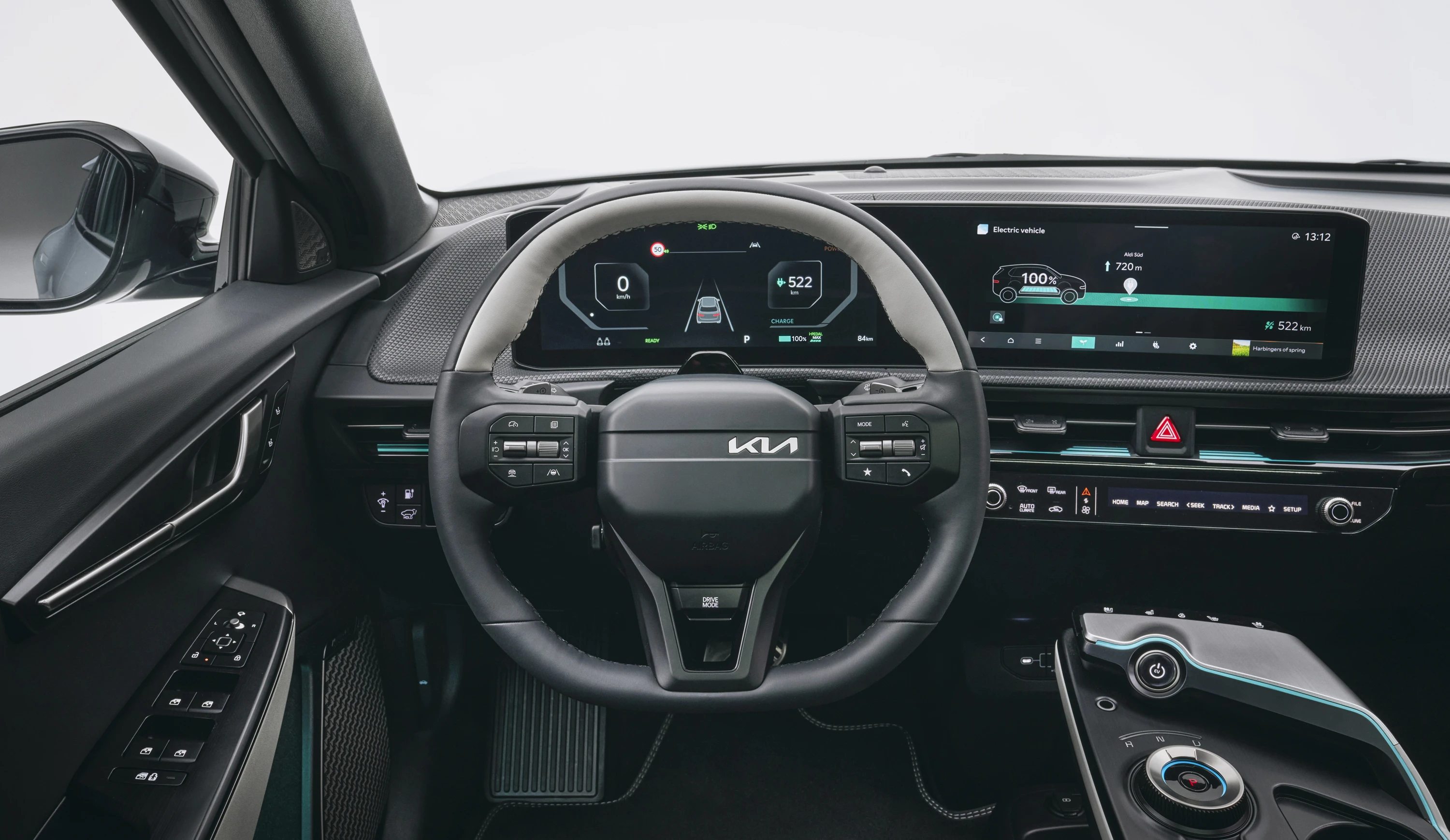 Kia EV6 Long Range AWD screens view