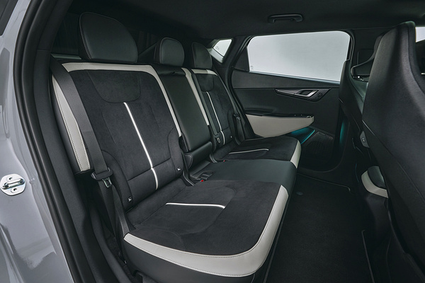 Kia EV6 Long Range AWD secondrowseats view
