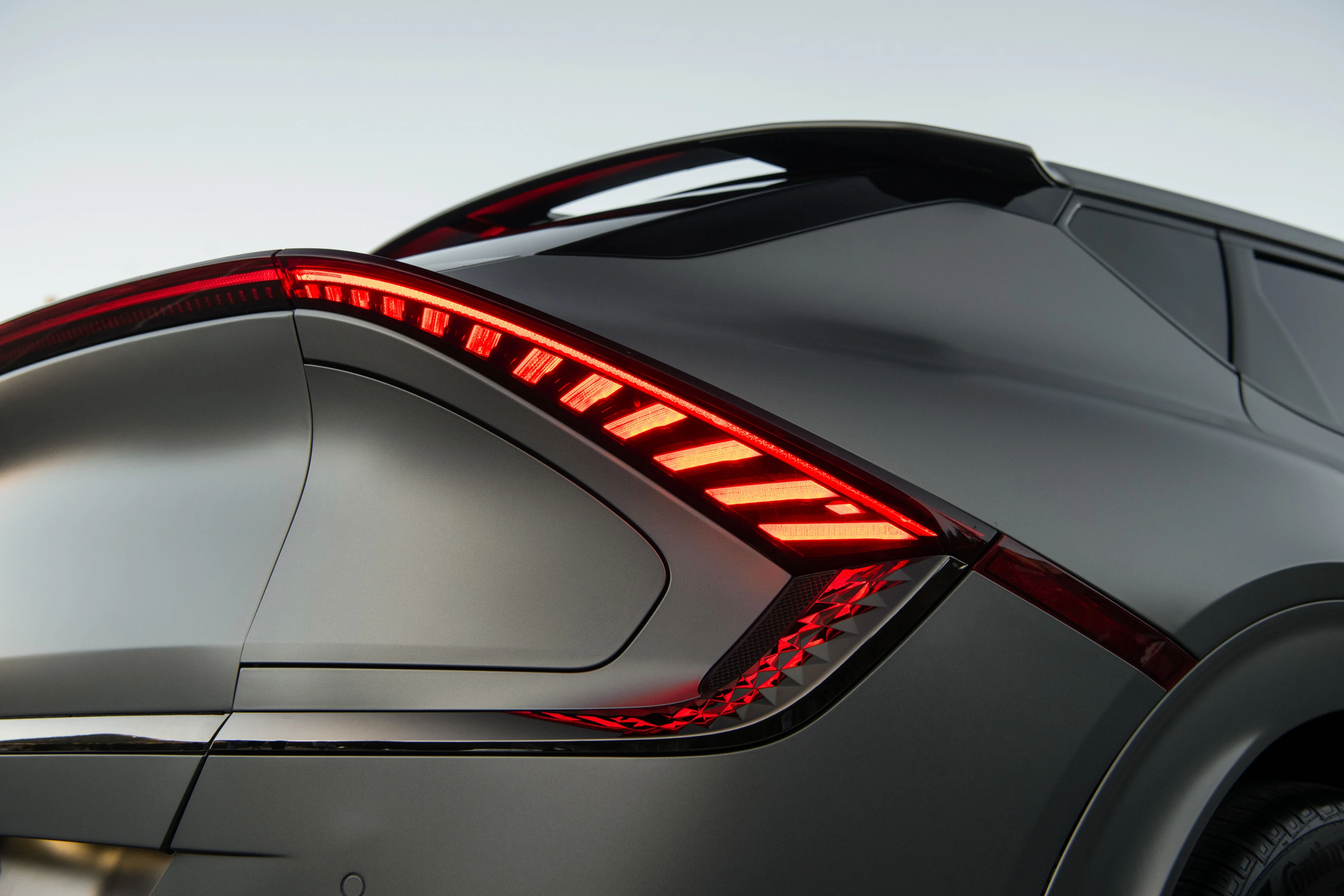 Kia EV6 Standard Range 2WD rearlights view