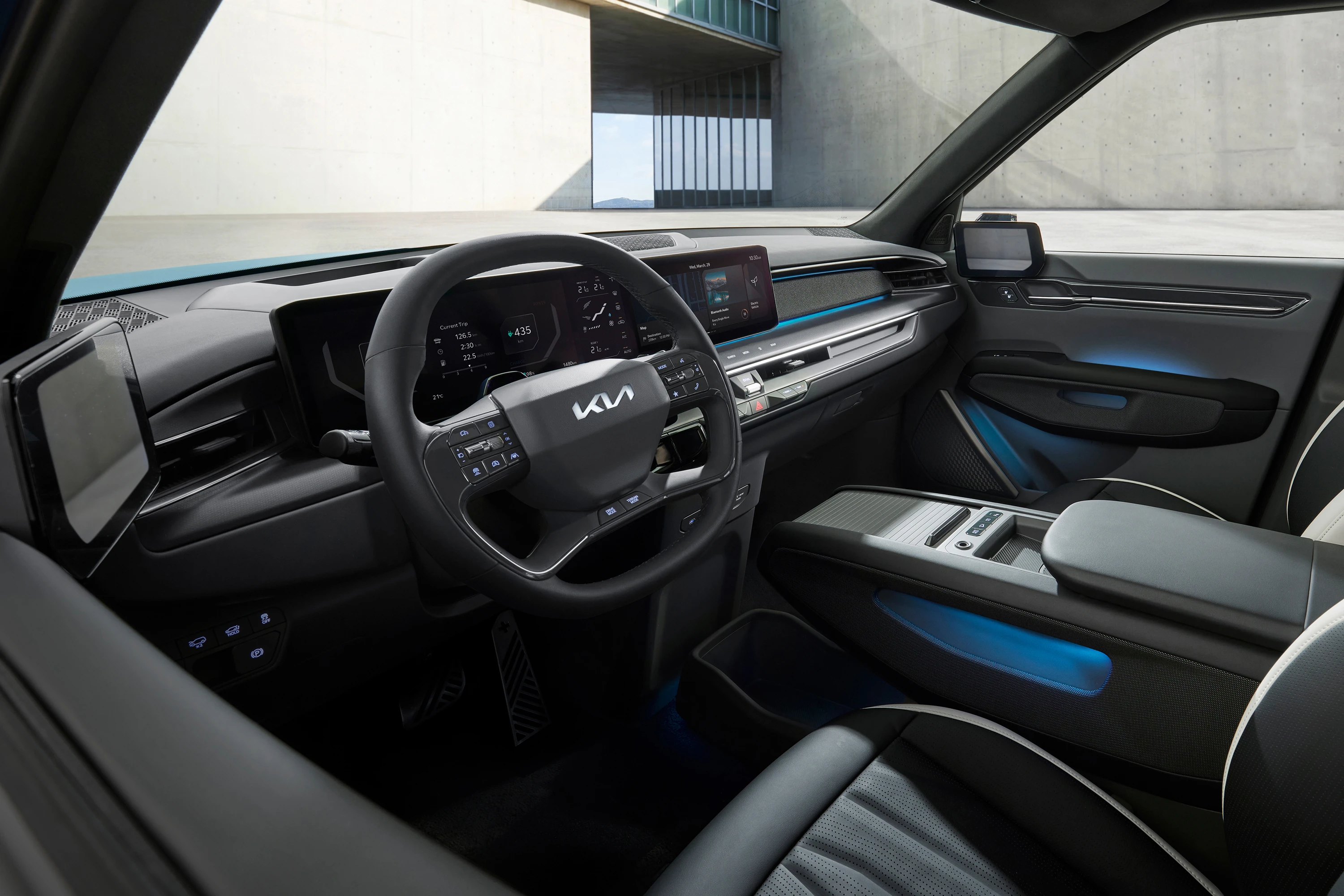 Kia EV9 GT-Line AWD interior view