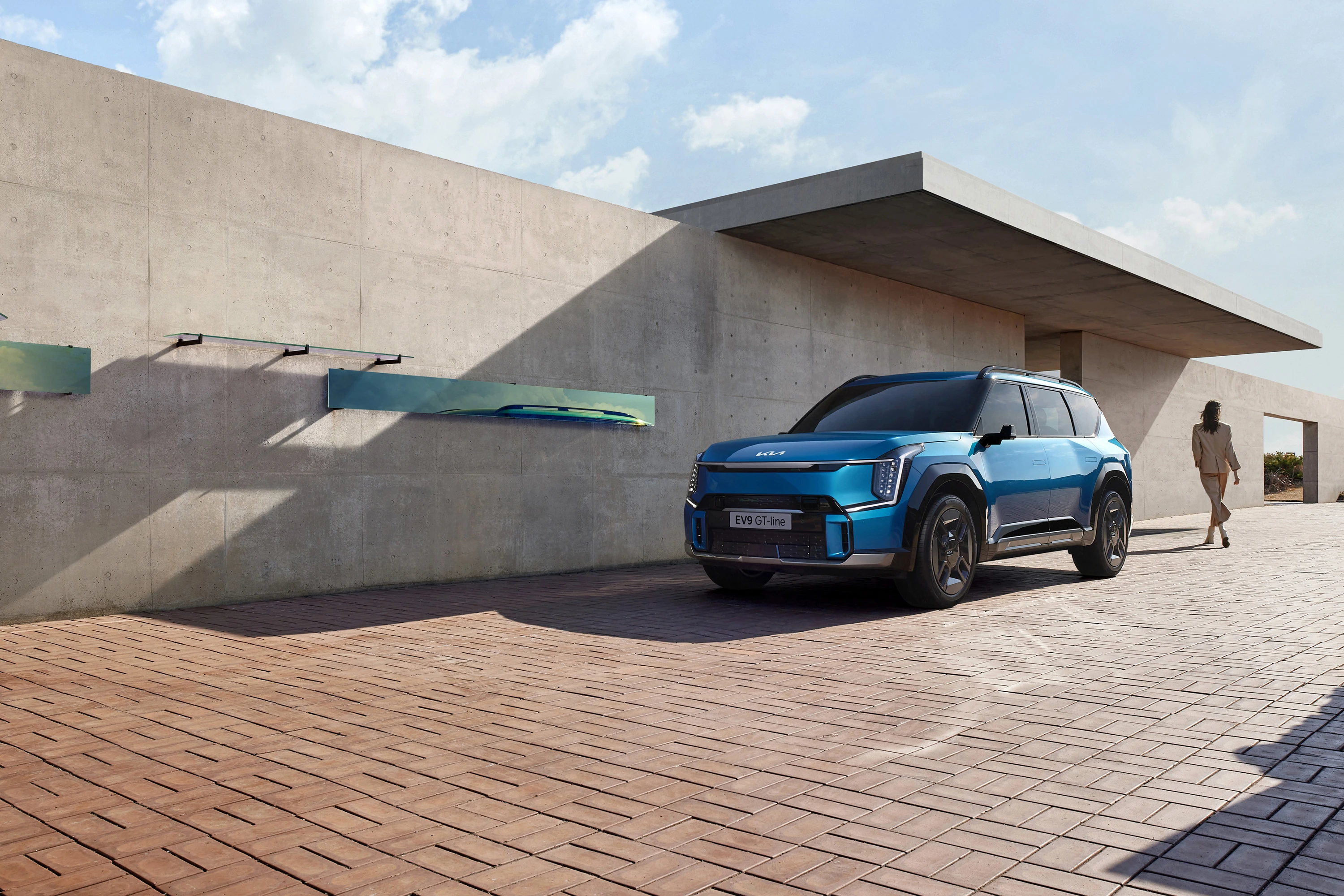 Kia EV9 GT-Line AWD exterior view