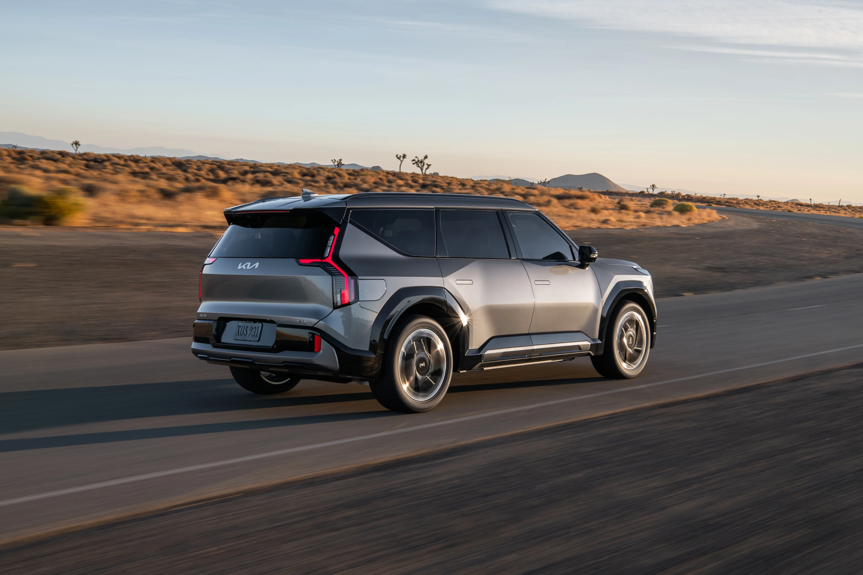 Kia EV9 GT exterior view