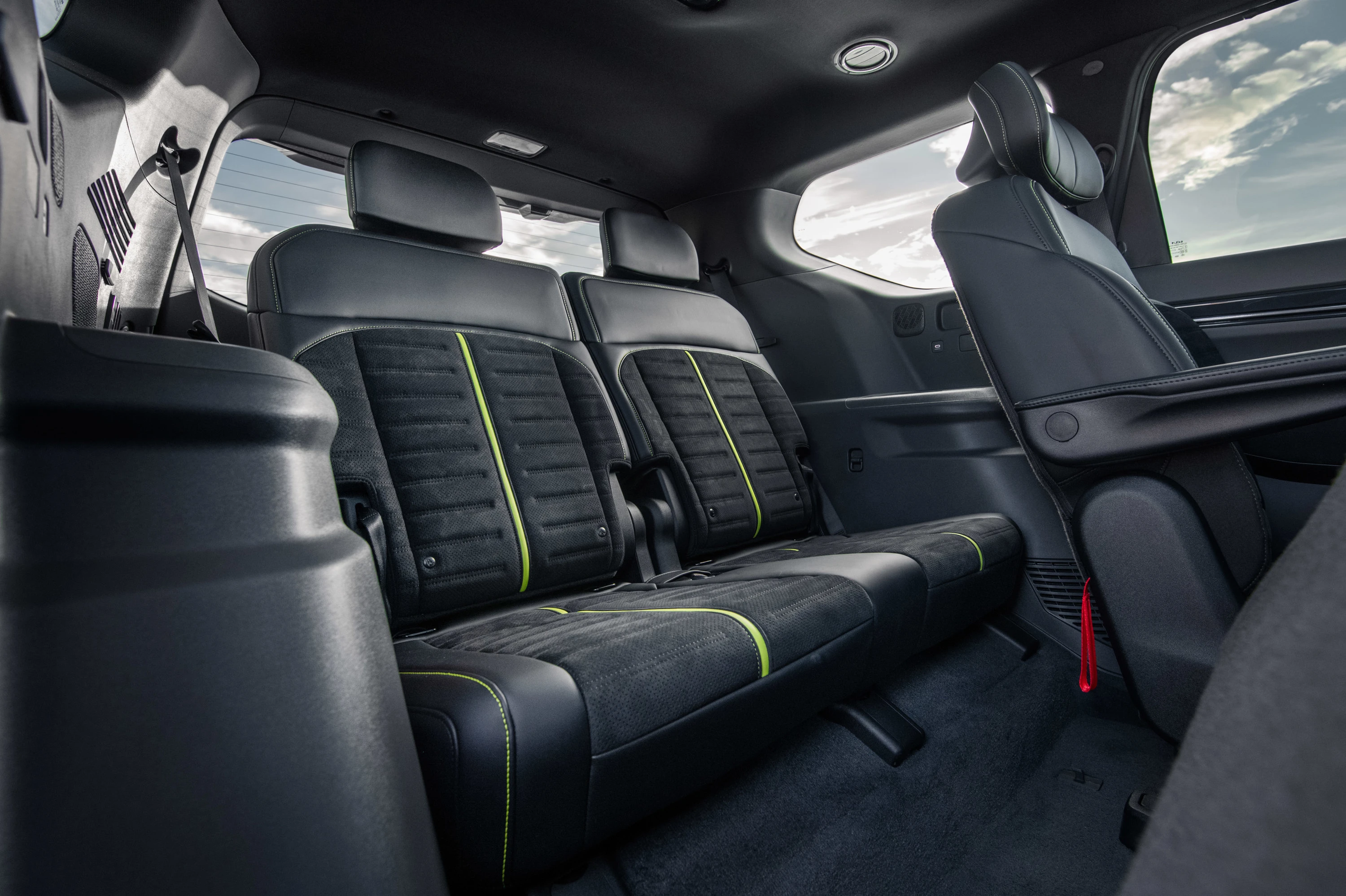 Kia EV9 GT thirdrowseats view