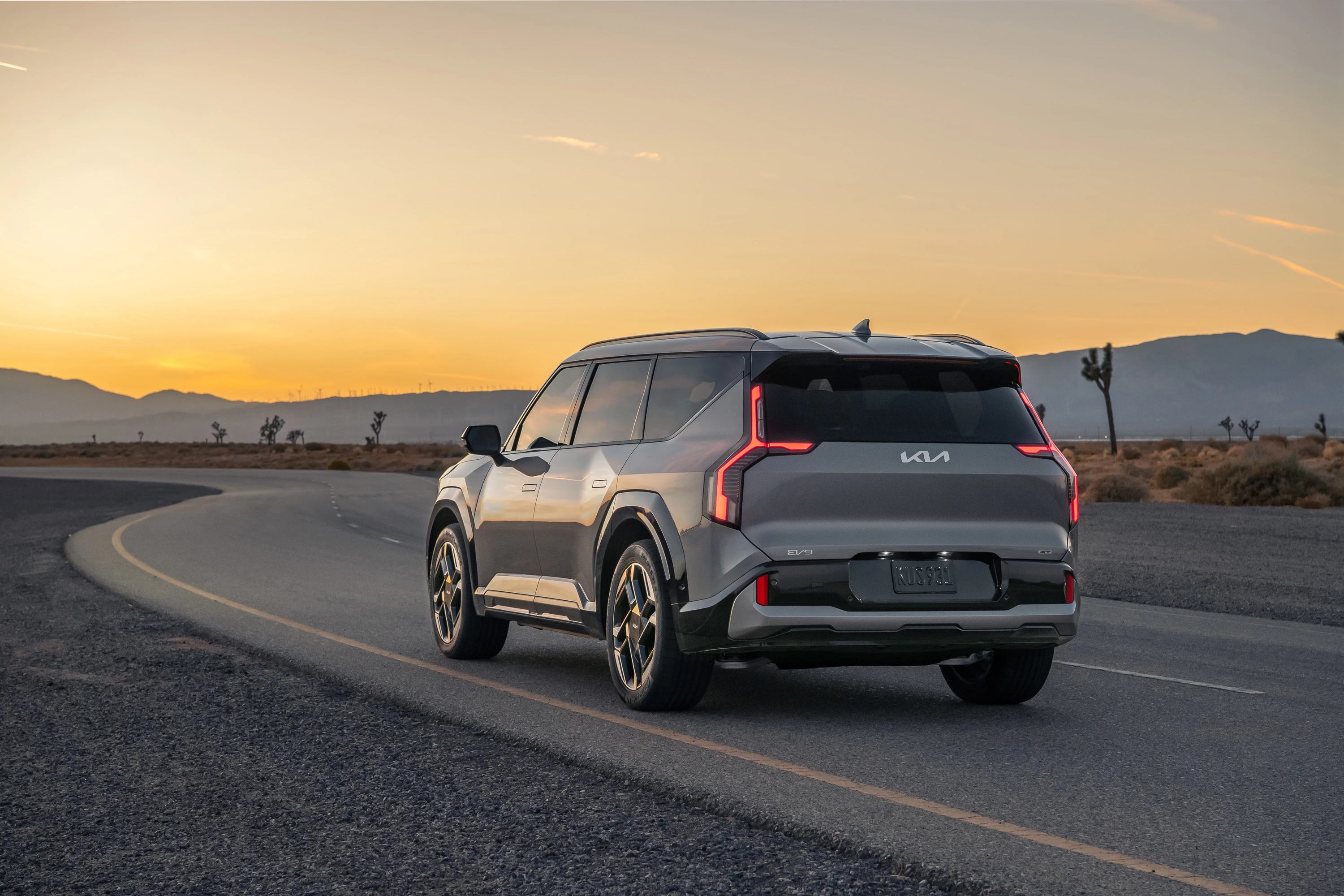 Kia EV9 GT exterior view