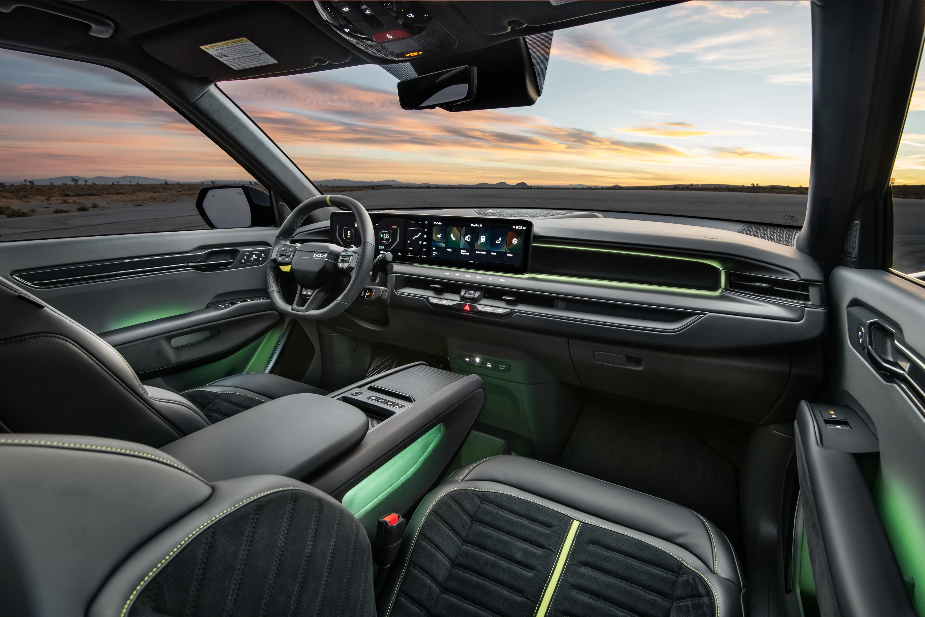 Kia EV9 GT interior view