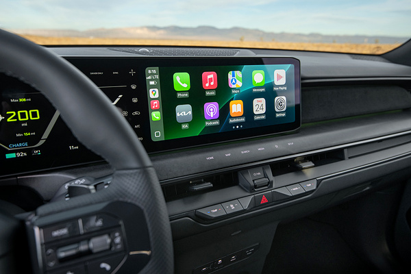 Kia EV9 GT screens view