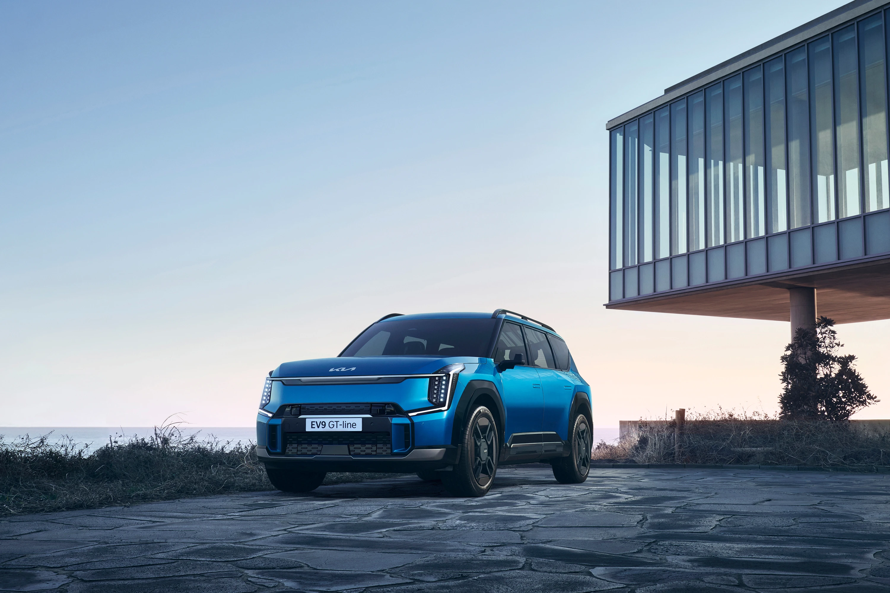 Kia EV9 Long Range AWD electric vehicle exterior