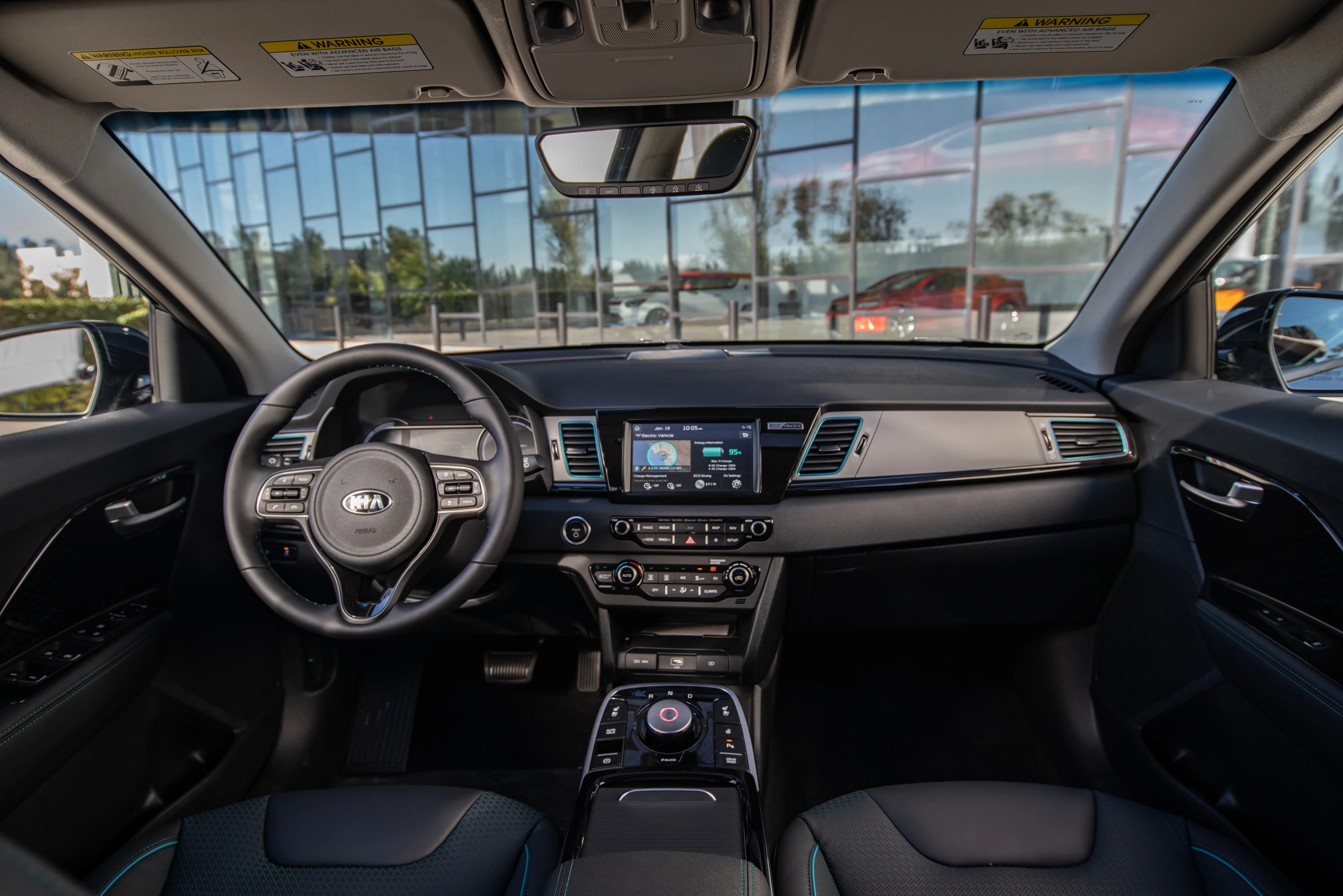 Kia e-Niro 64 kWh interior view
