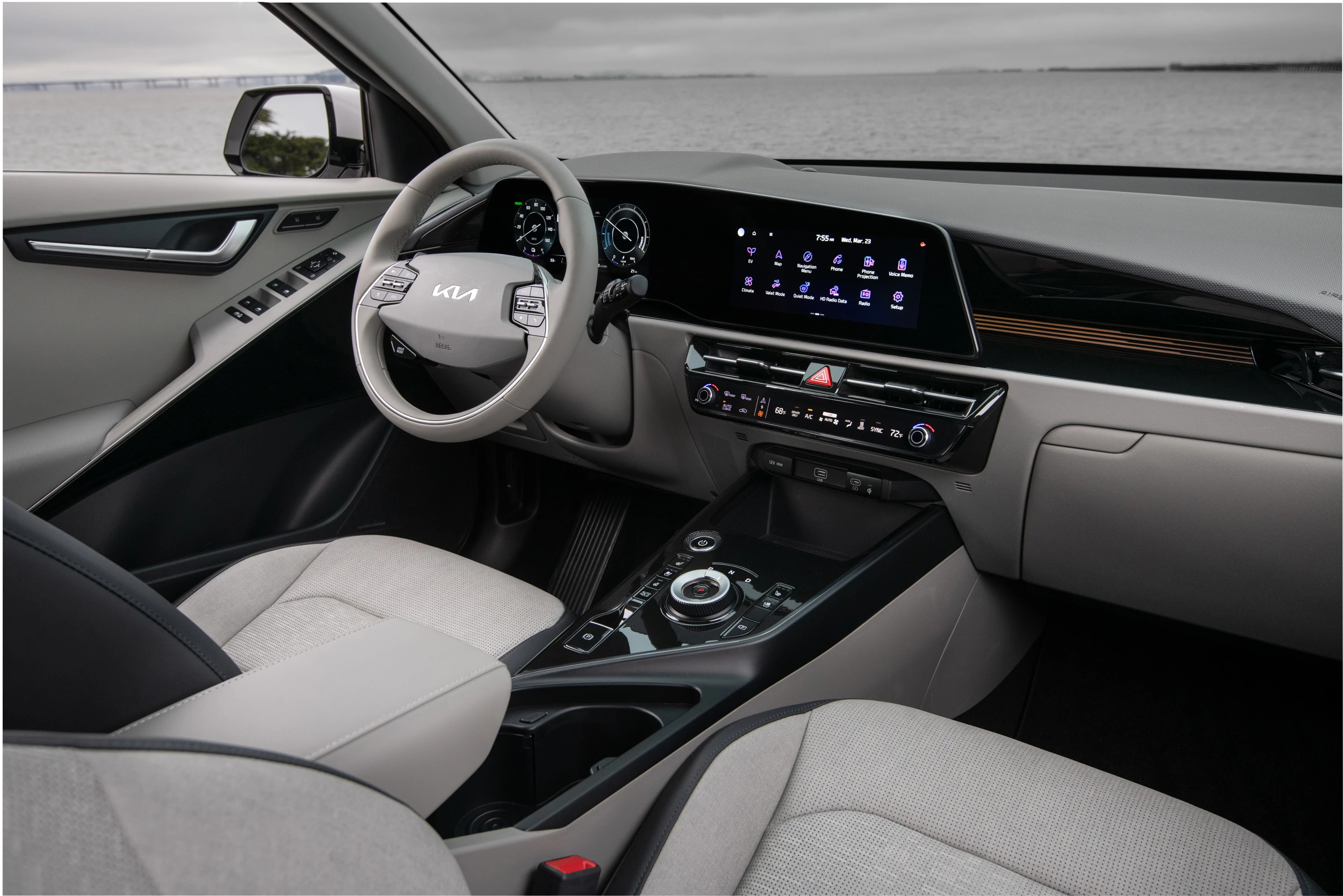 Kia Niro EV interior view