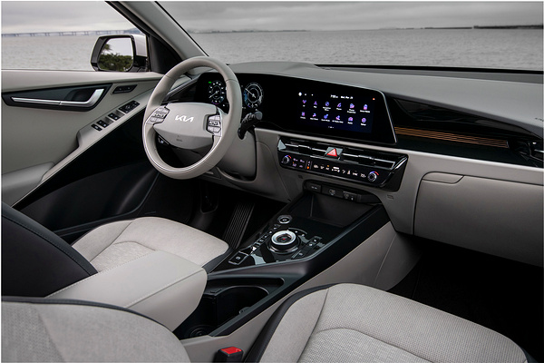 Kia Niro EV interior view