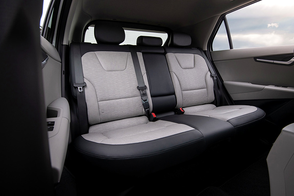 Kia Niro EV secondrowseats view