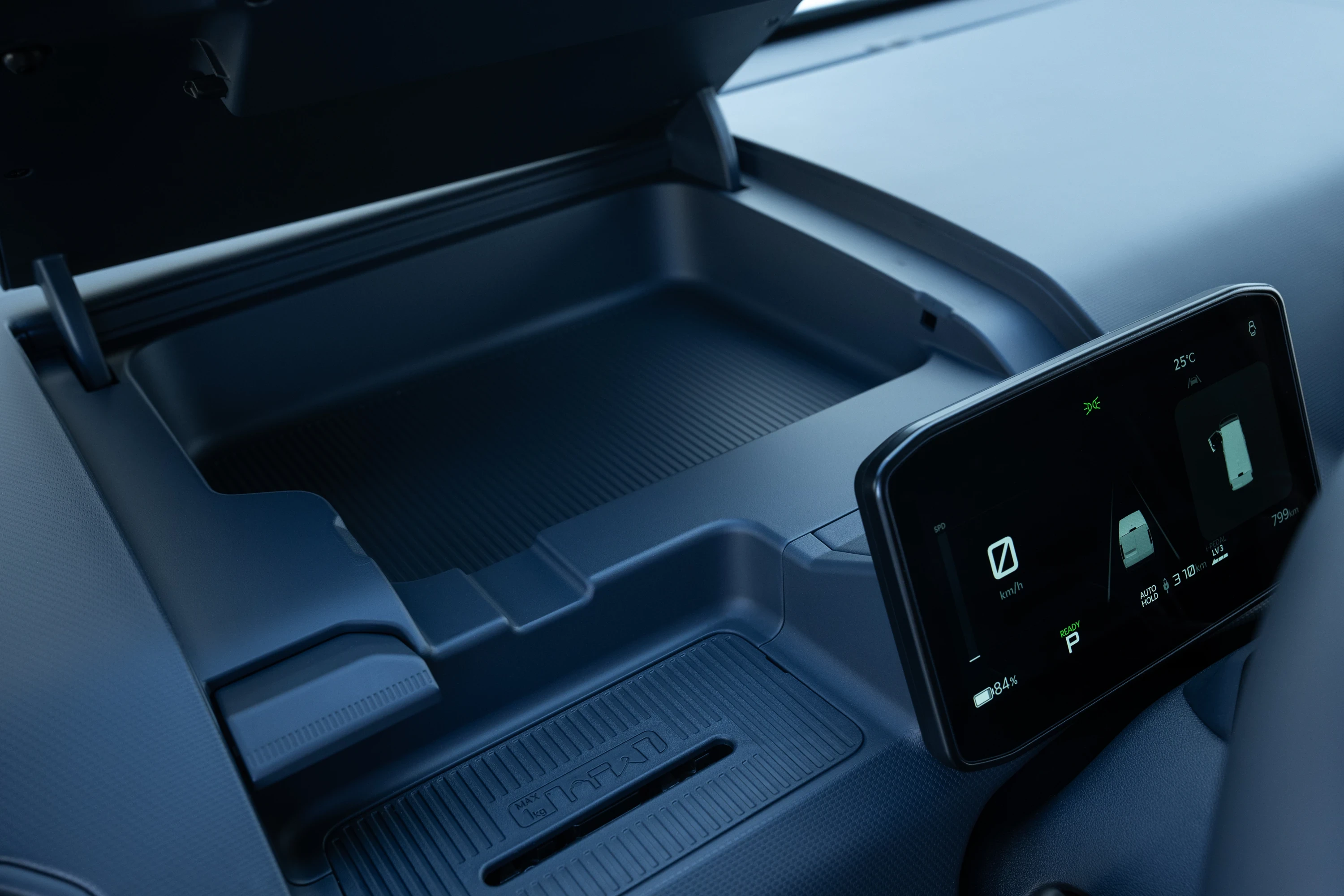 Kia PV5 Cargo Standard Range interiorstorage view