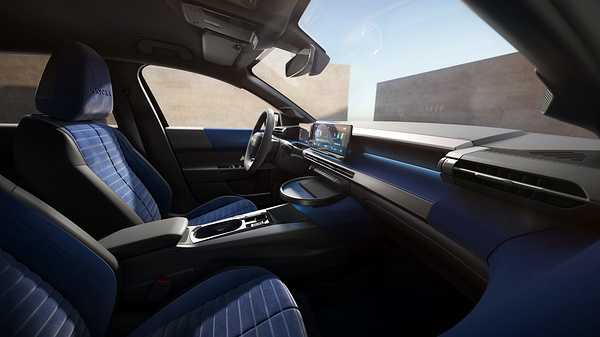 Lancia Ypsilon frontseats view