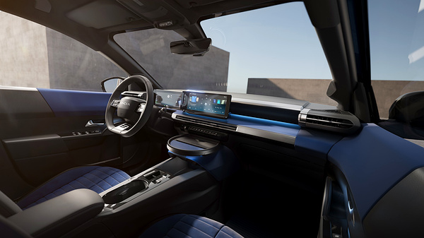 Lancia Ypsilon screens view