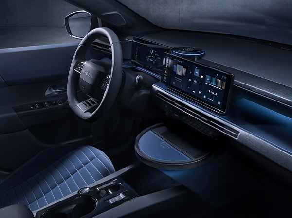 Lancia Ypsilon screens view