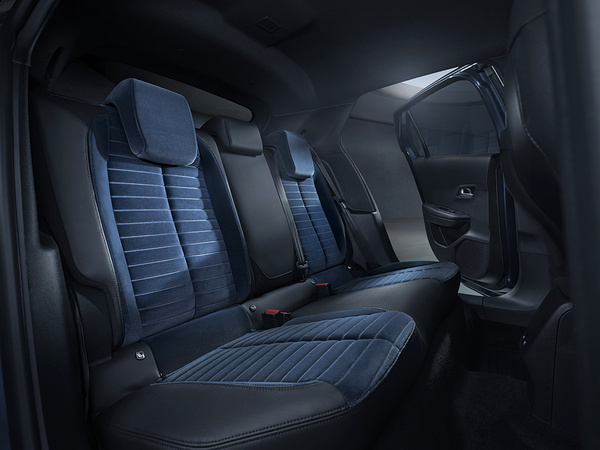 Lancia Ypsilon secondrowseats view