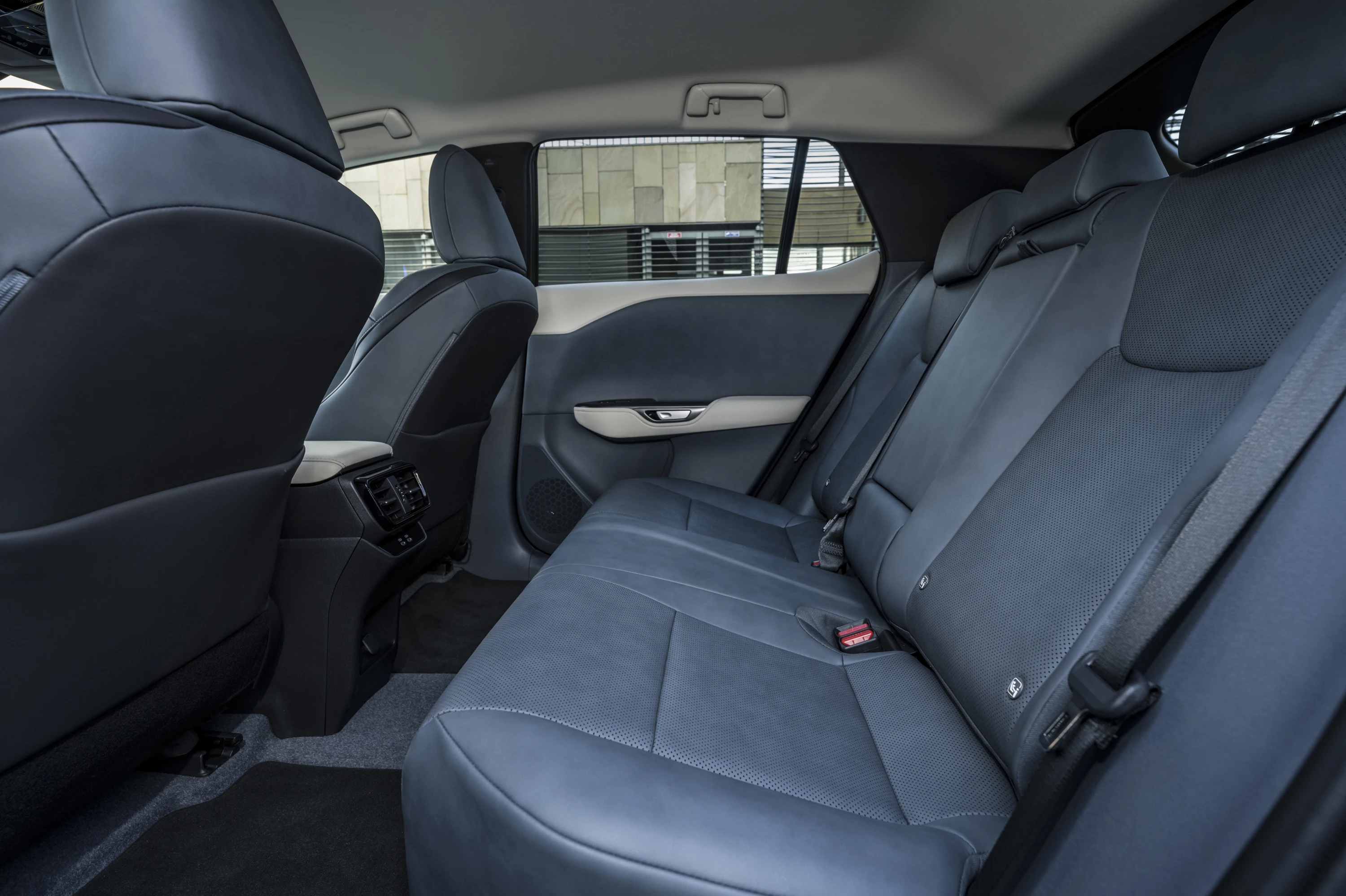 Lexus RZ 450e secondrowseats view