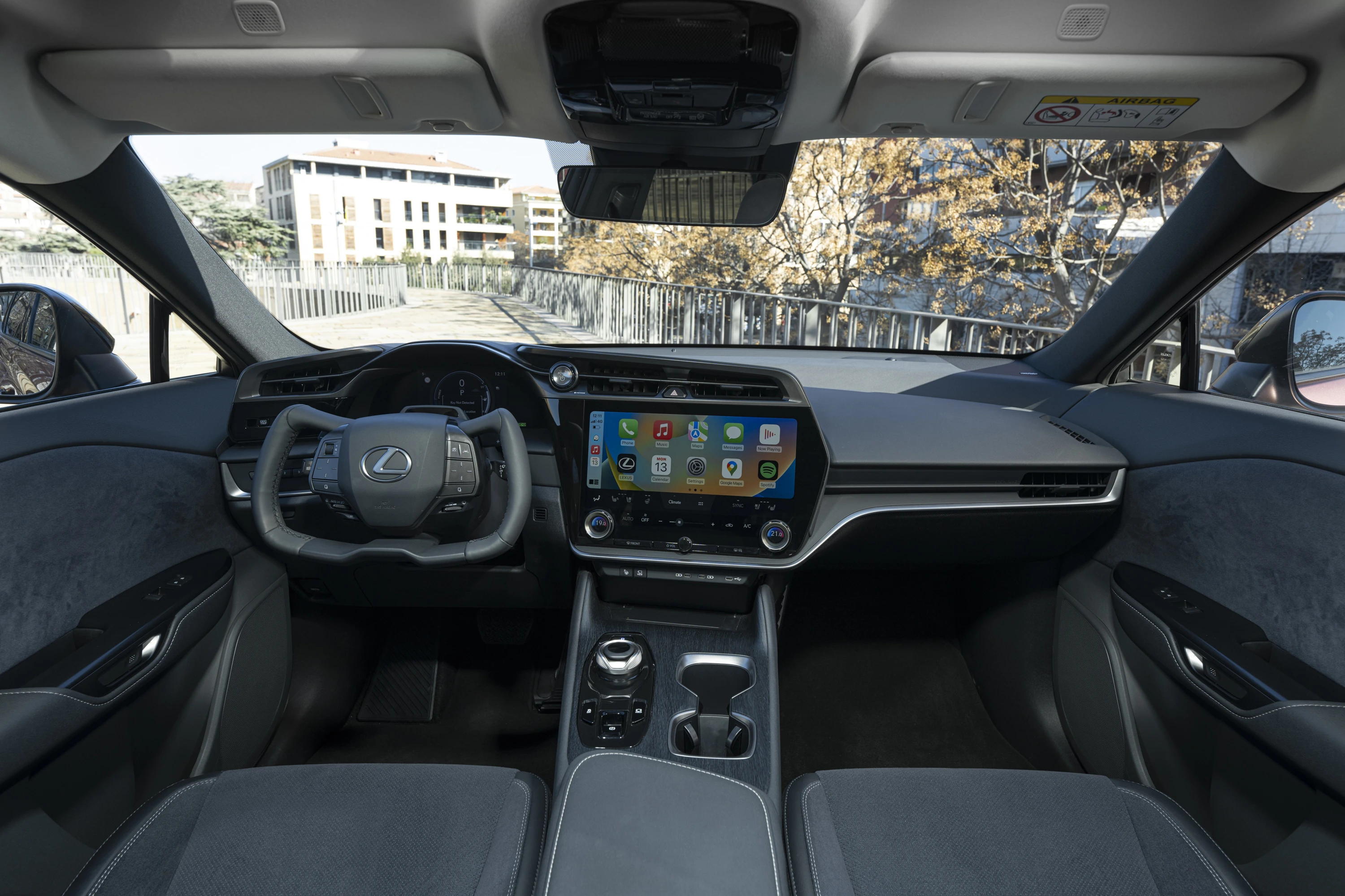 Lexus RZ 450e interior view