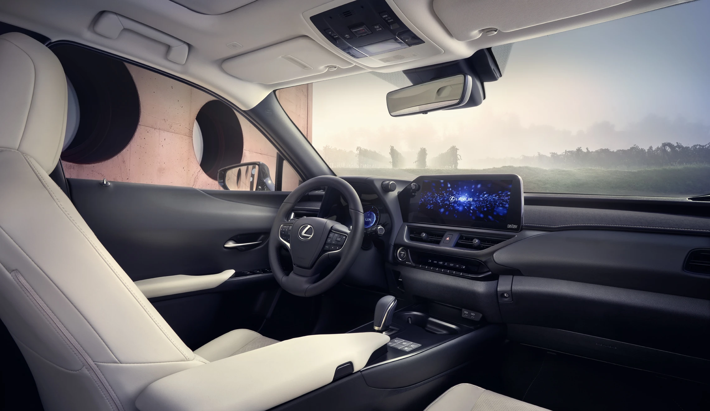 Lexus UX 300e interior view