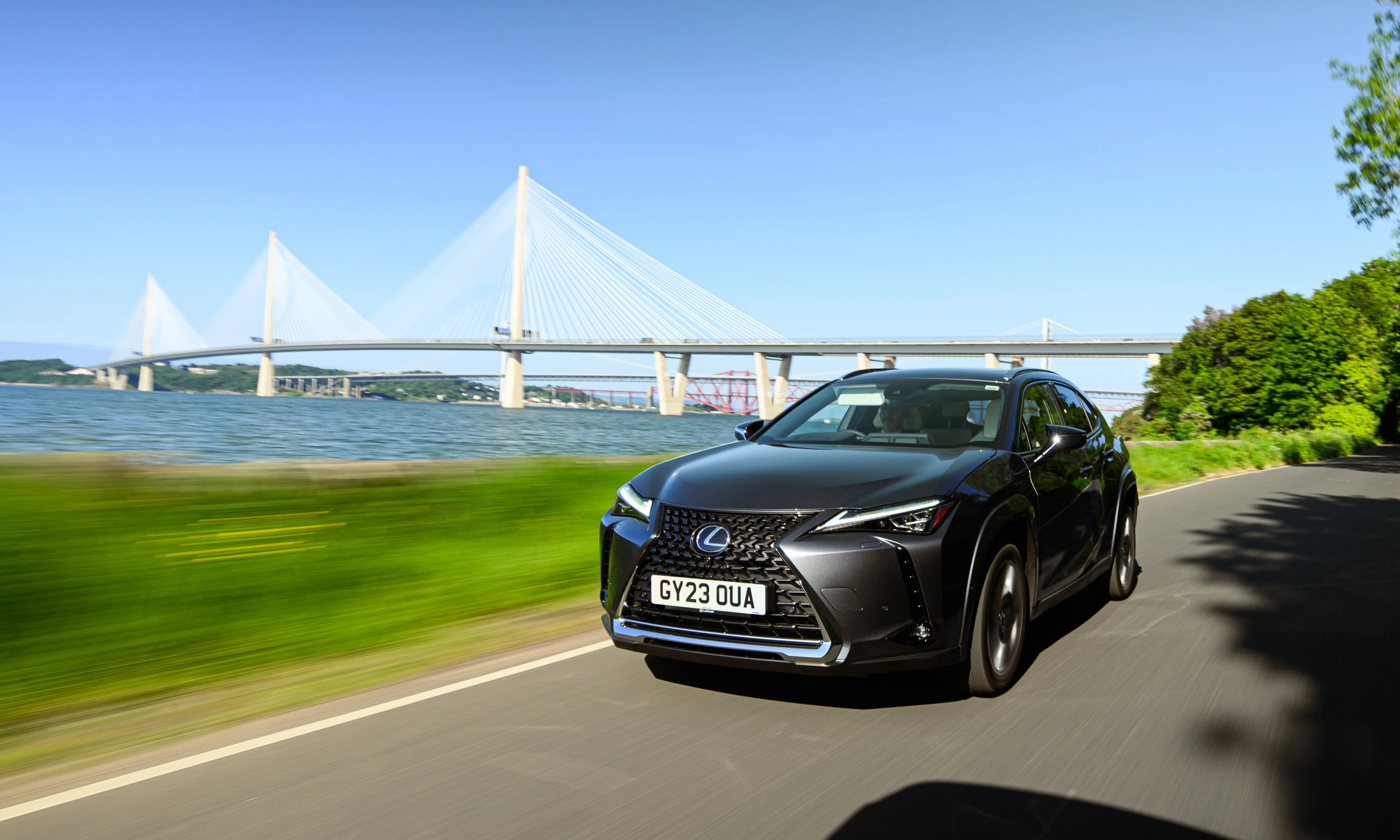 Lexus UX 300e exterior view