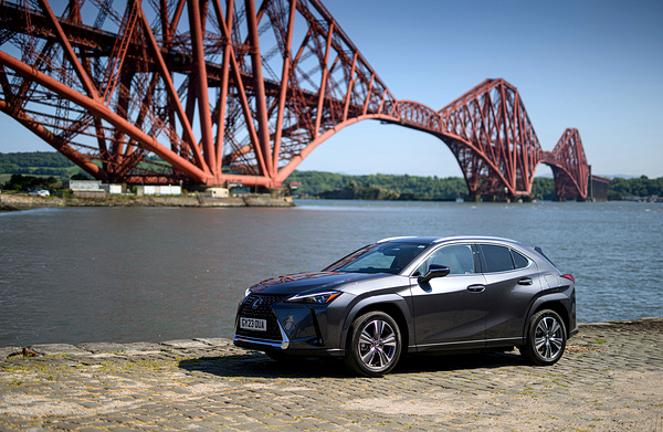 Lexus UX 300e exterior view