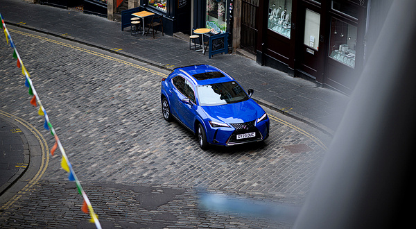 Lexus UX 300e exterior view