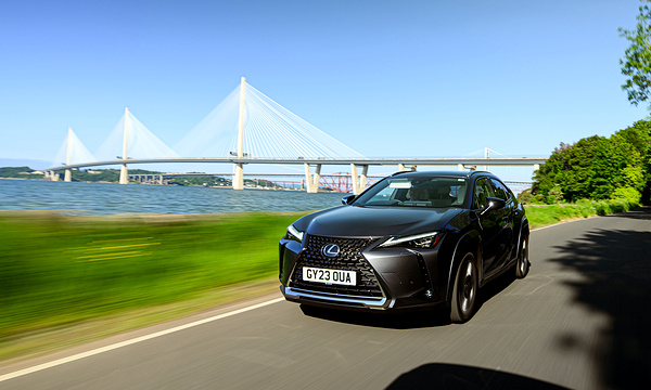 Lexus UX 300e exterior view