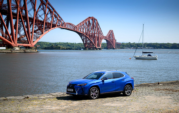 Lexus UX 300e exterior view