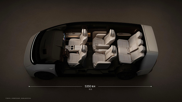 Li Auto MEGA dimension view