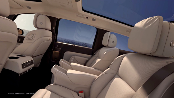 Li Auto MEGA secondrowseats view