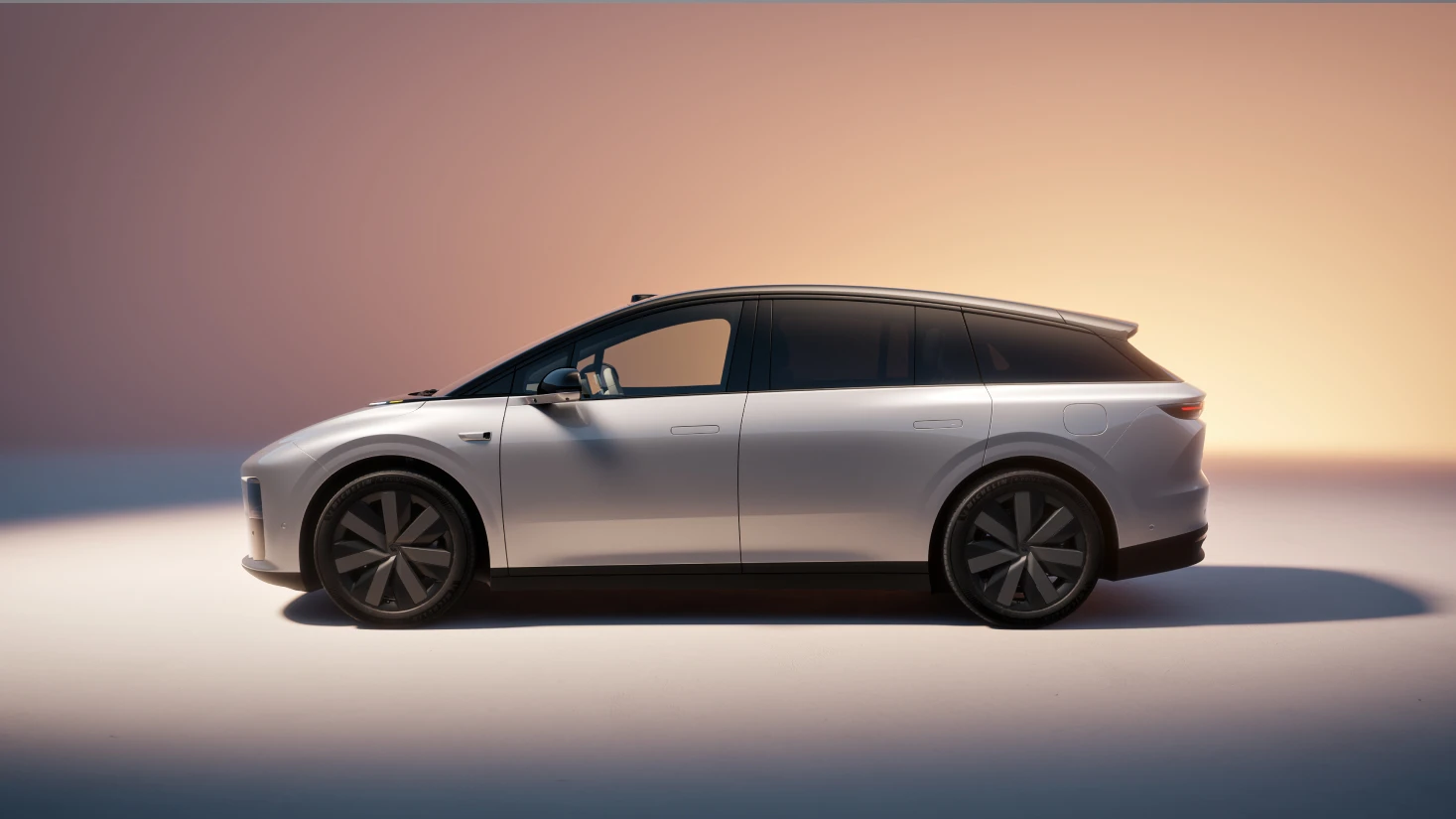 Li Auto i6 87.3 kWh AWD exterior view