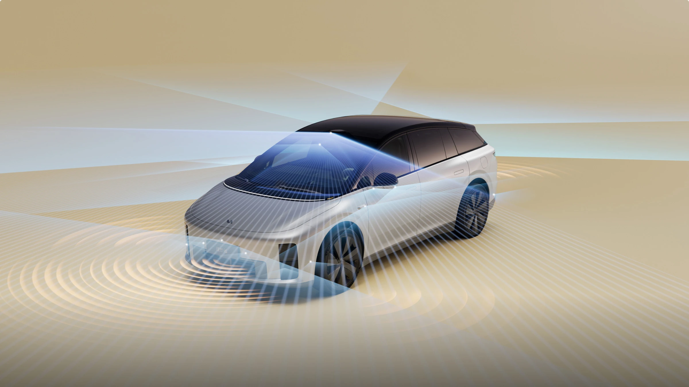 Li Auto i6 87.3 kWh AWD technology view