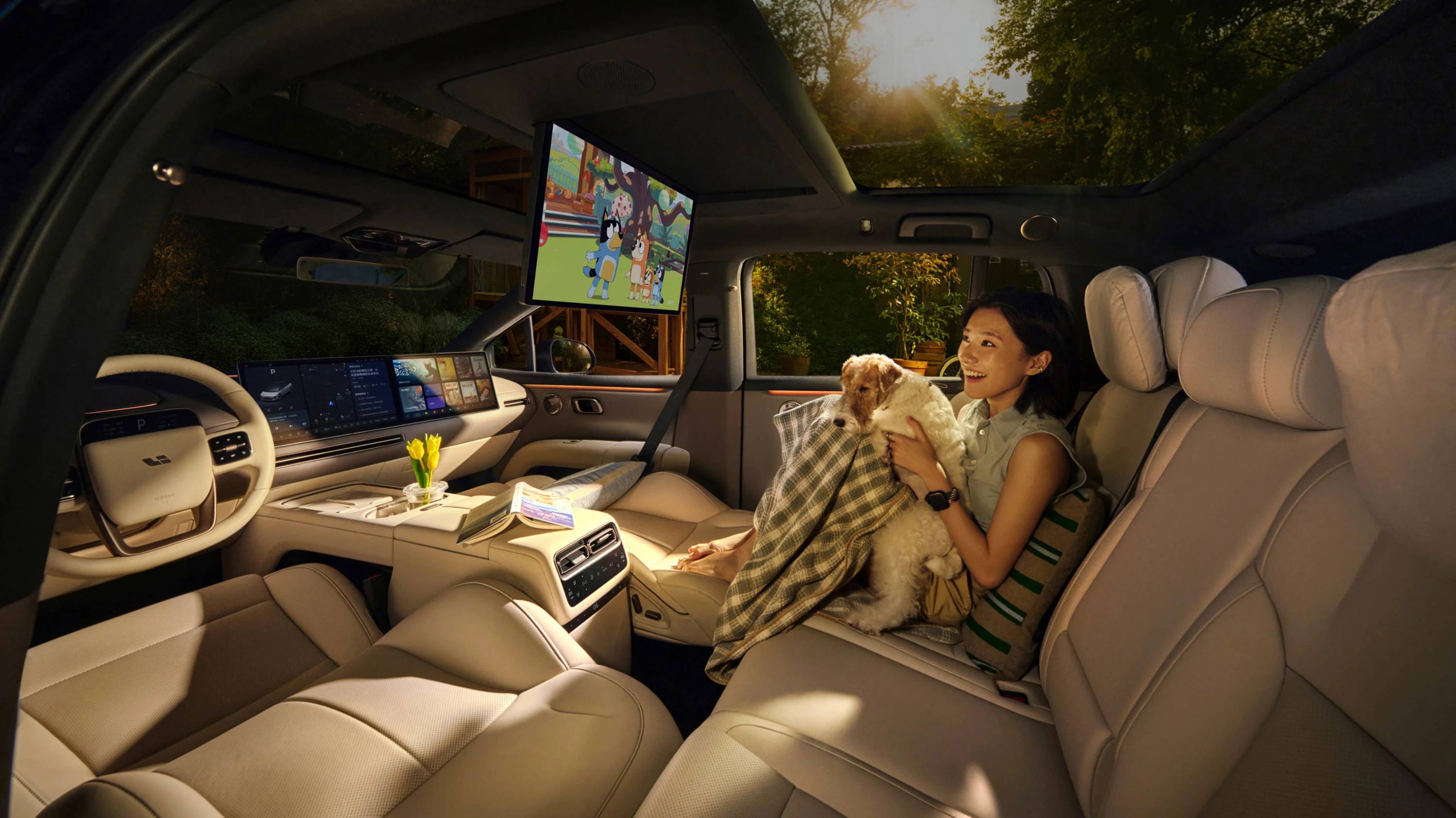 Li Auto i6 87.3 kWh RWD lifestyle view