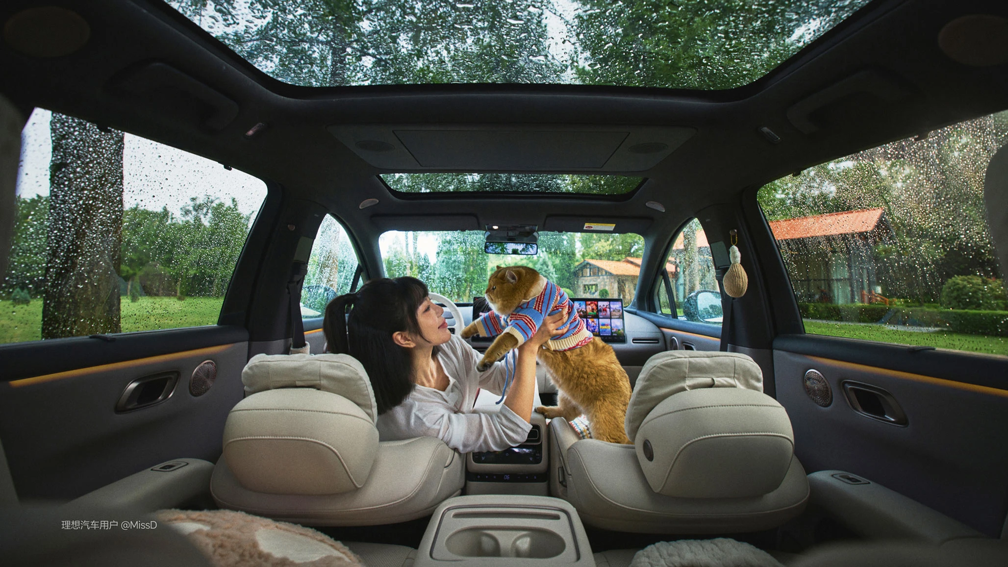 Li Auto i6 87.3 kWh RWD lifestyle view