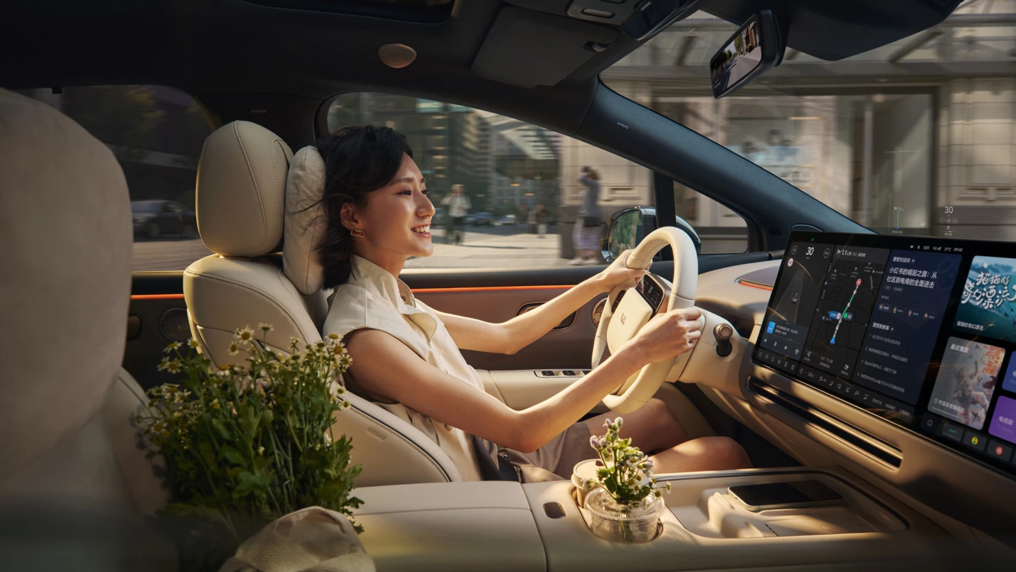 Li Auto i6 87.3 kWh RWD interior view