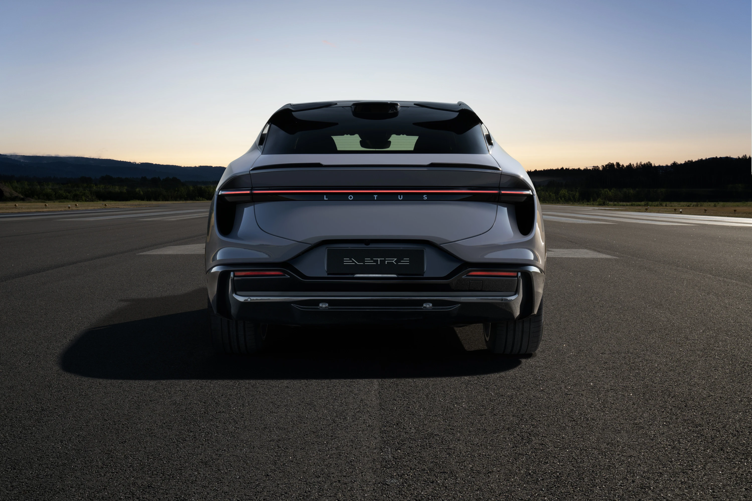 Lotus Eletre R rearlights view